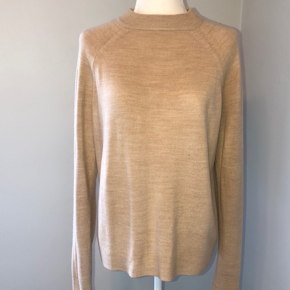 Karen Scott Beige Sweater